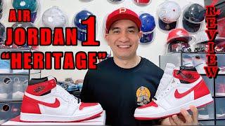 AIR JORDAN 1 HERITAGE REVIEW