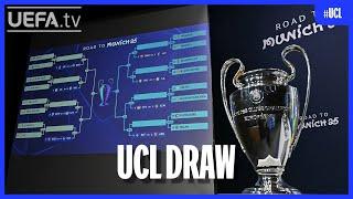 CHAMPIONS LEAGUE Knockout Phase Play-Off Draw!