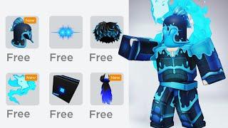 25 COOL BLUE FREE ITEMS ROBLOX 2024 