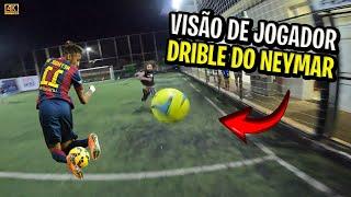 FIZ O DRIBLE DO NEYMAR ''CARRETILHA'' NO JOGO REAL, VISÃO DE UM JOGADOR DE FUTEBOL