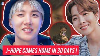 BTS J-Hope Is Going To Be Discharged From Military In 30 Days | J-Hope Writes A Heartwarming Letter