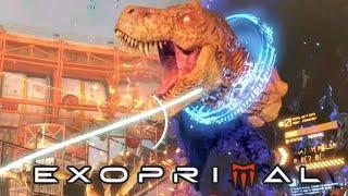 EXOPRIMAL - Playable T-Rex Gameplay [4k HDR]