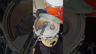 Which snare sound do you like more, 1 or 2? #shorts #short #drums #sound #tune #tuning #tone #snare