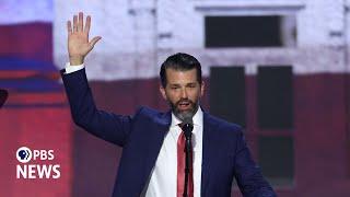 WATCH: Don Trump Jr. speaks at 2024 Republican National Convention | 2024 RNC Night 3