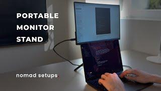 Portable Monitor Stand by Nomad Setups