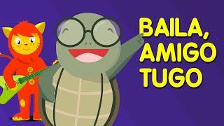 BAILA, AMIGO TUGO | Canción para niños y bebé con música para bailar con los amigos Tugo y Nene León