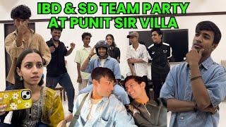 IBD & SD Team Party at Punit Sir Villa | Aniket Chauhan