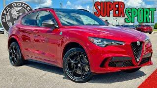 2024 Alfa Romeo Stelvio Quadrifoglio Super Sport Rossa Etna 1 of 175