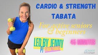 CARDIO / STRENGTH TABATA - for all ages, levels, & sizes!