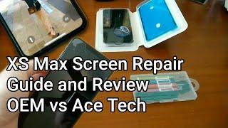 Replacing an iPhone XS Max screen with Ace Tech from Amazon