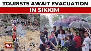 Sikkim: Authorities Work To Clear Roads, Restore Power; Tourists Await Evacuation | India Today