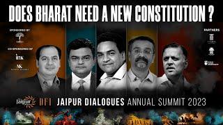 Anand Ranganathan, Kapil Mishra, Sumit Peer on does Bharat need a New Constitution  | #TJD2023