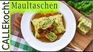 Leckere Maultaschen selber machen - Rezept für Teig und Füllung