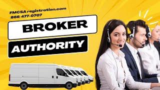 Broker Authority | Learn about Freight Broker authority Success