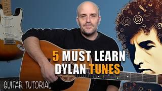 Best Bob Dylan Songs To Play On Guitar -5 You Must Learn!