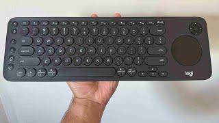 Logitech K600 TV - TV Keyboard with Integrated Touchpad and D-Pad Compatible with Smart TV