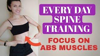 Healthy Spine Training | Focused on ABS Muscles | Better Posture | Rehab Practices With Victoria