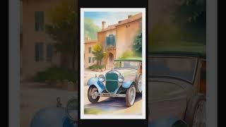 village water colour painting #artworkpainting #rajan #watercolourpaints