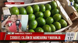 Mercofrut: efecto de la devaluación en el precio de las frutas y verduras