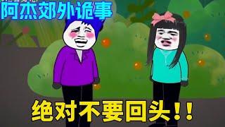 阿杰郊外诡事：阿杰半夜回家是路过郊外，却意外看到了恐怖的白色诡物，为了活命绝对不能回头！绝对不能！！！【舔狗仙人】