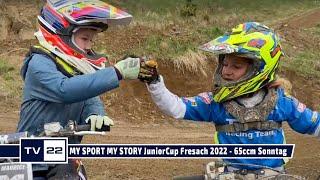 MOTOR TV22: Motocross 65ccm Tag 2 MY SPORT MY STORY Liqui Moly Euro JuniorCup in Fresach 2022