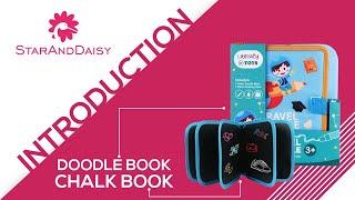 StarAndDaisy - Creative Doodle Books - Chalk Book - Water Doodle Book - Introduction & Features