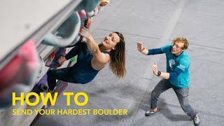 Can Pro Coach Help Climber Reach V8? (ft. @hannahmorrisbouldering)