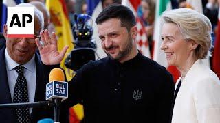 'We are not alone': Zelenskyy and EU leaders comment ahead of emergency summit