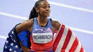 Sha'Carri Richardson explains viral stare down during Olympics relay race