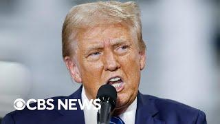 Trump reacts to Iranian missile attack against Israel