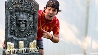 Cemetery Tombstone Halloween Decor Unboxing | Haunted Hill Farm 2024