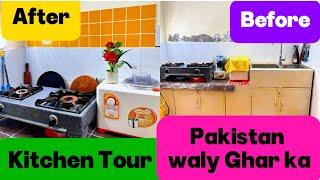 My Little Kitchen Corner️/My kitchen in Pakistan Simple Kitchen Pakistan Home/Simple Kitchen Tour