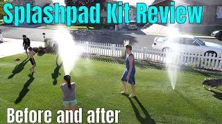 DIY SPLASHPAD KIT - Gopher Geyser Lawn Games Review