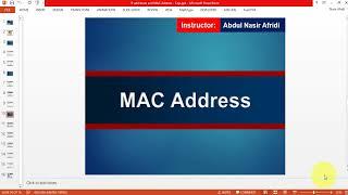 Lecture:17 |MAC Address | Physical Address | Network Address | Burned in Address | Detail Lecture