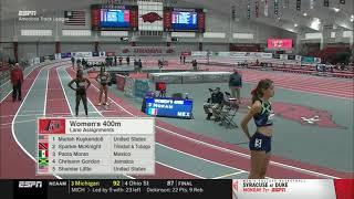 Shamier Little wins Women's 400m dash American Track League 2/21