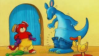 Cookie & Friends A - U4 Clothes - Look at You! What a Mess! (Story with audio & text)