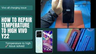 VIVO Y22 CHARGING SOLUTION|| CHARGING ERROR || HIGH TEMPERATURE||VIVO ALL MODEL CHARGING solution