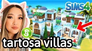 building wedding villas in Tartosa in the Sims 4: For Rent Around the World Build Series Episode 12