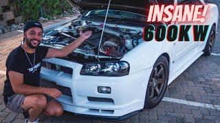 THIS NISSAN SKYLINE R34 GTR is worth over 3 MILLION RAND!