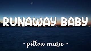 Runaway Baby - Bruno Mars (Lyrics) 