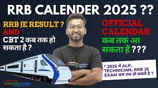 RRB JE Expected Result and CBT 2 Exam Date I RRB JE 2024 I RRB JE 2025 NOTIFICATION I #rrb #rrbje