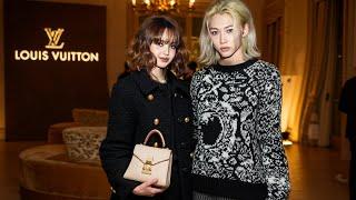 Lisa with Felix Stray Kids Together Surprising Moment at LV Paris Fashion Week 2025