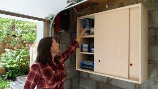 Wall Cabinet with Sliding Doors | Shop Storage