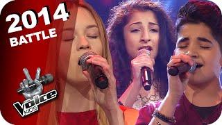 Christina Aguilera - Beautiful (Renaz/Soufjan/Pia) | The Voice Kids 2014 | Battles | SAT.1