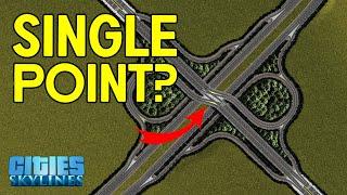 Best Interchange Design  -  Single Point Partial Cloverleaf (SPPC) (Service Interchange)