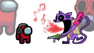 Mini Crewmate Plays Concert with Poppy Playtime 3 Characters | Among Us