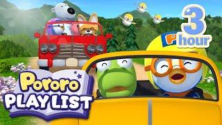 3 Hours Pororo Best Episode for Traveling | We're hitting the Road! | Cartoons & Kids Animation