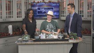 GMJ Saturday crew makes 'succulent shell' plants with Gardenista Jax