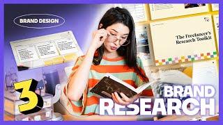 How to Conduct Research As a Freelance Brand Designer | Client Brand Design Process