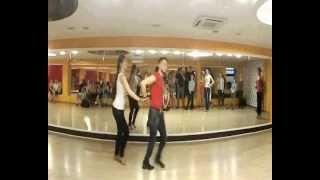 Денис и Лиля Продановы /  в гостях у LATIN MOTION / Kharkov / salsa tricks